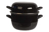 Casserole à moules Cosy & Trendy - Marmite à moules - en acier émaillé - ø 20 cm