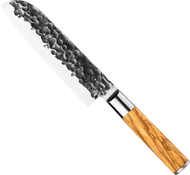 Couteau Santoku Forged - Couteau de cuisine - Olive Collection - 18 cm