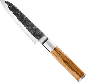 Couteau Santoku Forged - Lame en acier - Olive - 14 cm - 1 pièce