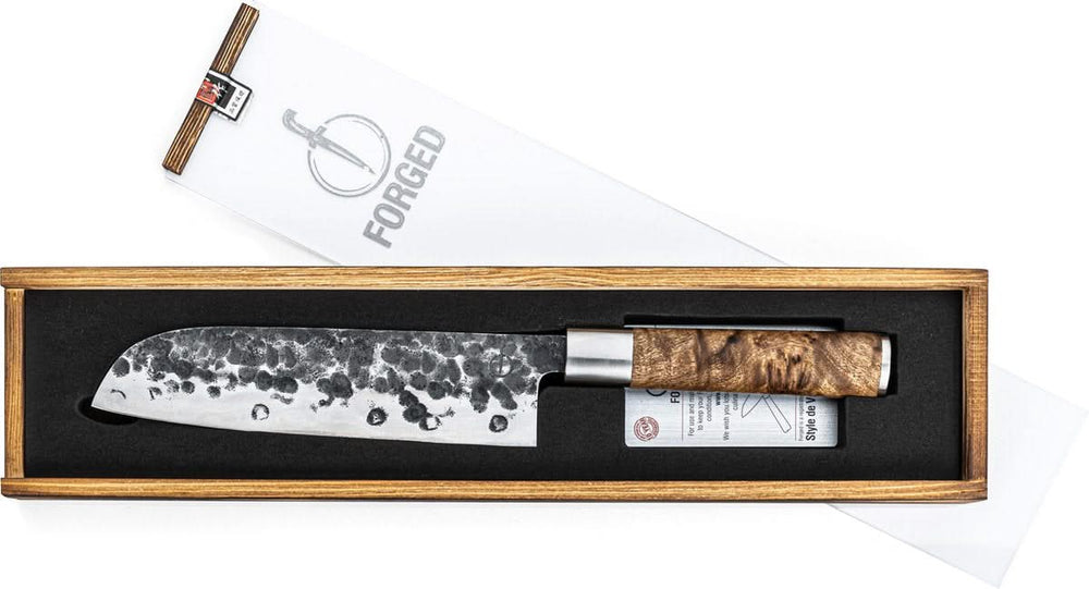 Couteau Santoku Forged - Couteau de cuisine - VG10 - 18 cm - 1 pièce