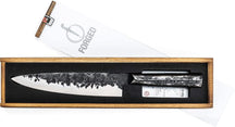 Couteau de chef Forged - Couteau de cuisine en acier 440C - Brute - 20,5 cm