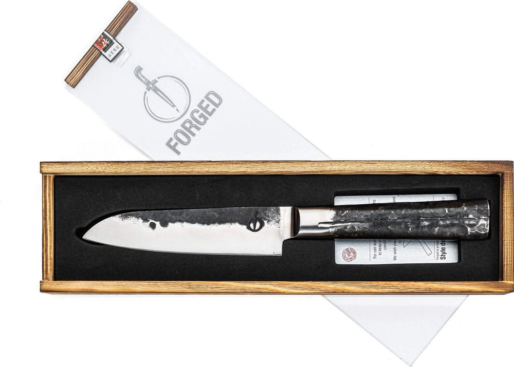 Couteau Santoku Forged - Couteau de cuisine en inox - Intense - 14 cm