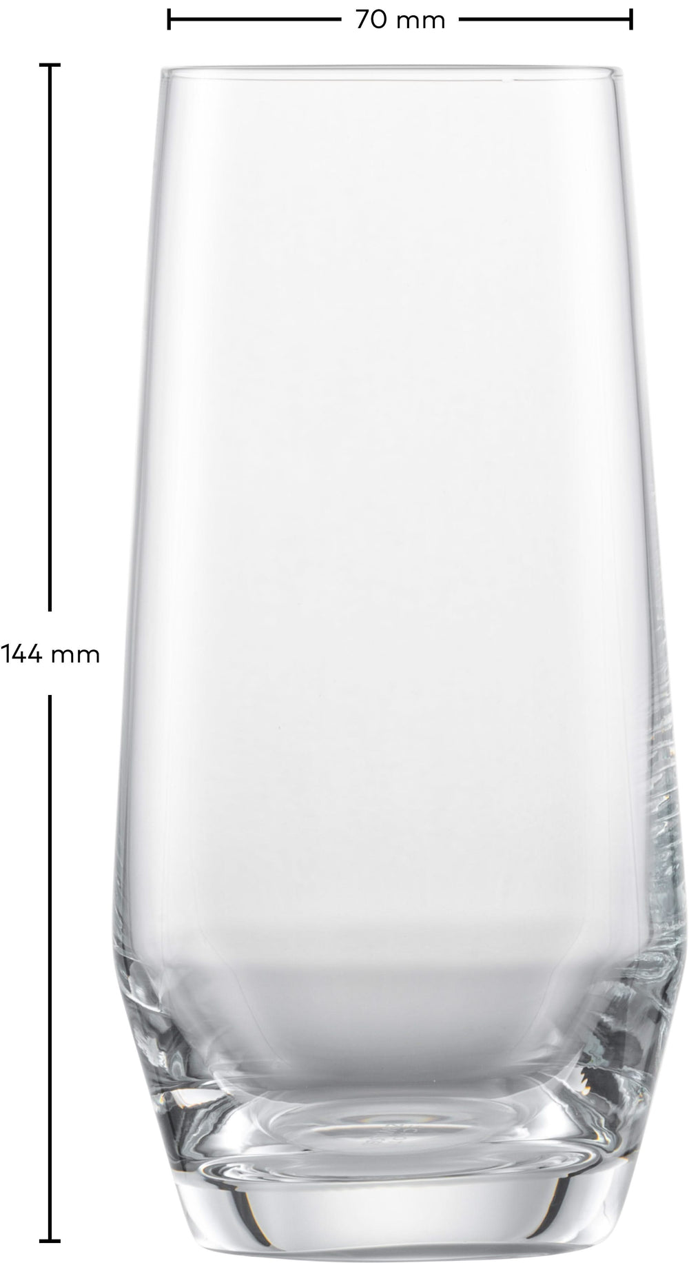 Ensemble de verres a eau Zwiesel Glas - Verres a jus - Pure - 357 ml - 4 pièces