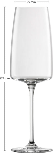 Set de verres à champagne Zwiesel Glas - Verres à champagne - 38 cl - 2 pièces