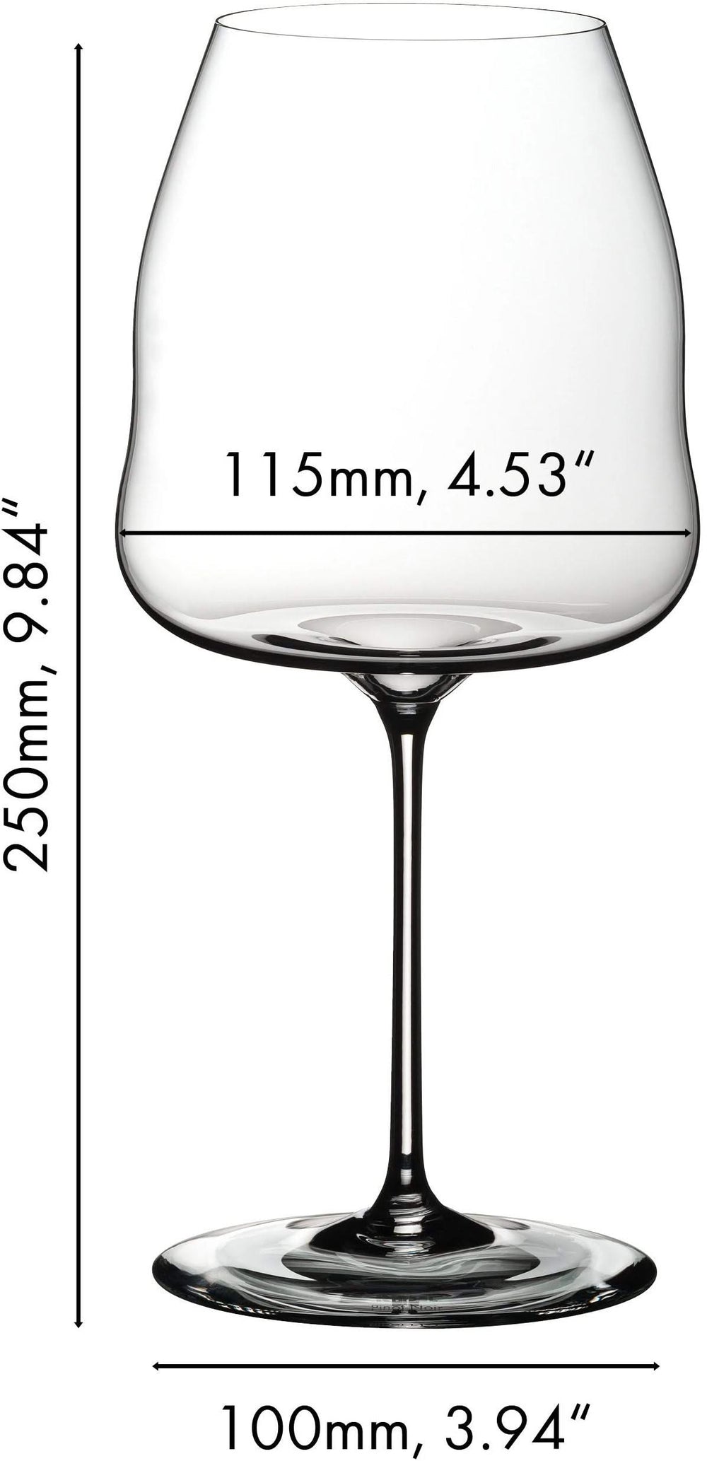 Verre à vin rouge Riedel - Pinot Noir - Winewings - en cristal - 950 ml