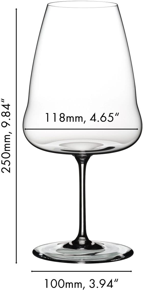 Verre à vin blanc Riedel - Verre Riesling - Winewings - 1017 ml
