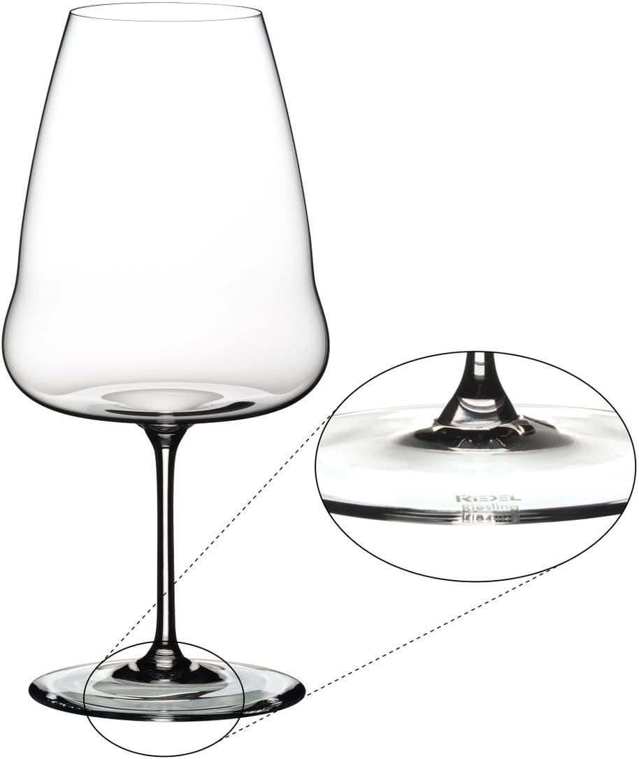Verre à vin blanc Riedel - Verre Riesling - Winewings - 1017 ml