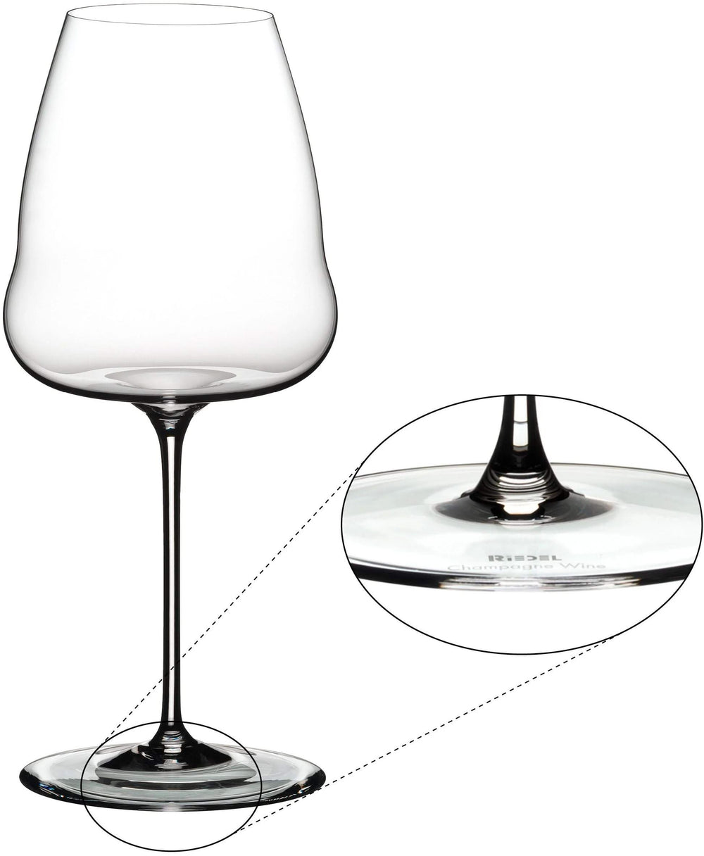 Verre à champagne Riedel - Verres à champagne - Winewings - 742 ml