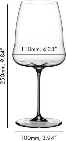 Verre à vin rouge Riedel - Syrah - Winewings - 865 ml - en cristal