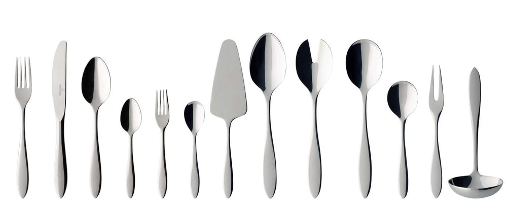 Ensemble de couverts Villeroy & Boch Arthur - Poli - 68 pièces / 12 personnes