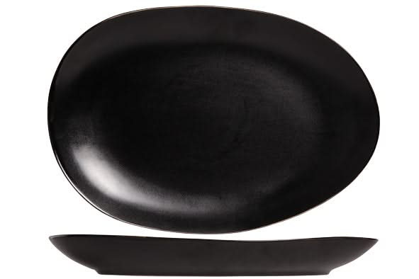 Plat de service Cosy & Trendy - en faïence - Vongola - 36 x 25 cm