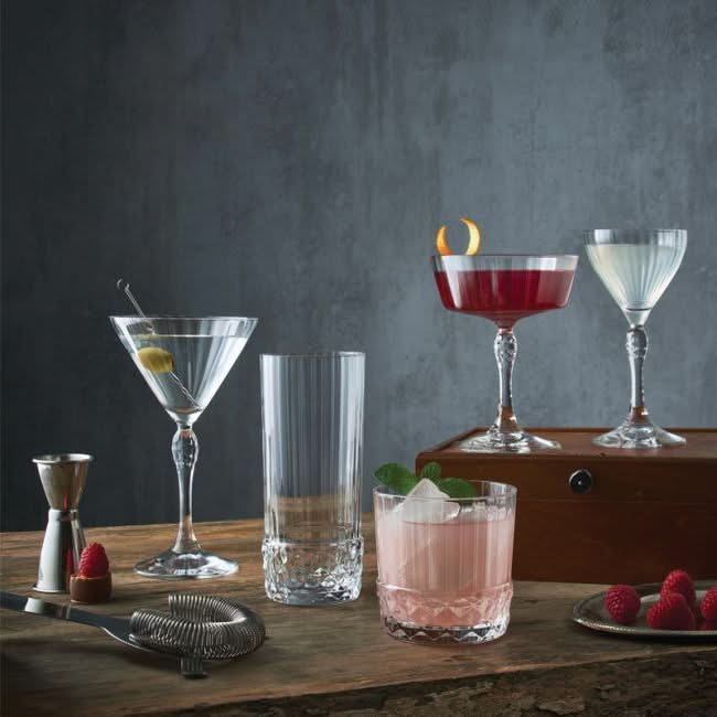 Set de verres a cocktail Bormioli Rocco - Coupe - America20s - 270 ml - 6 pièces