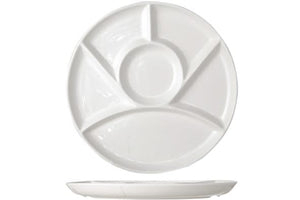 Set d'assiettes Cosy&Trendy - Assiette a fondue - Gourmet - ø 24,5 cm - 6 pièces
