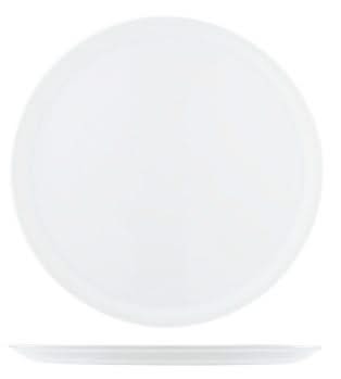 Assiette à pizza Cosy & Trendy - Blanc - Saturnia - ø 33 cm