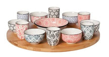 Ensemble de service Cosy&Trendy - Plat de service - Delirio - 40 cm - 14 pièces