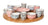 Ensemble de service Cosy&Trendy - Plat de service - Delirio - 40 cm - 14 pièces