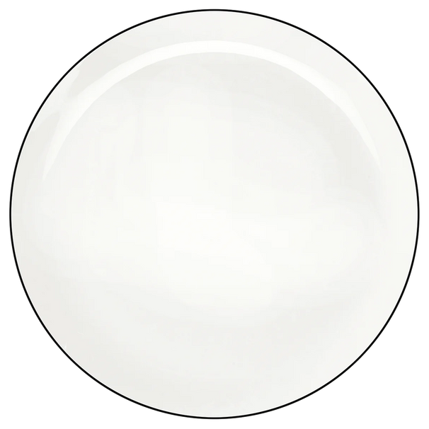 Set d'assiettes ASA Selection - Dîner - A Table Ligne Noire - 26,5 cm - 4 pièces