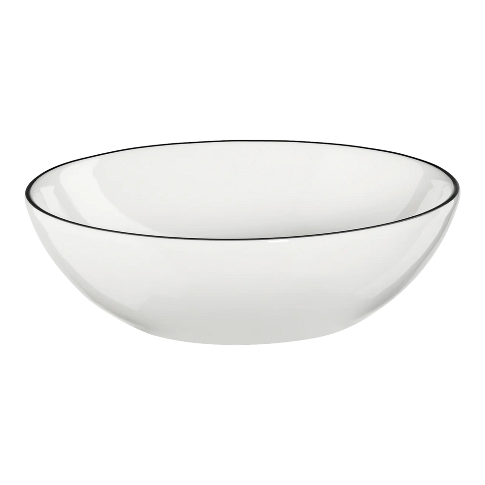 Set de bols ASA Selection - Bols a soupe - A Table Ligne Noire - 16cm - 4 pieces
