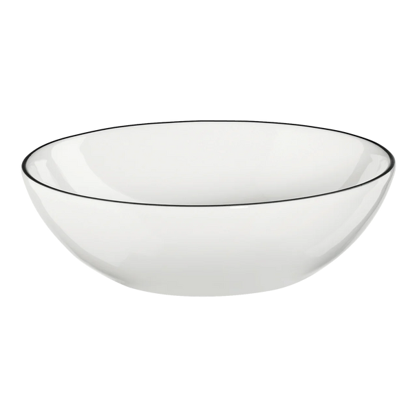 Set de bols ASA Selection - Bols a soupe - A Table Ligne Noire - 16cm - 4 pieces