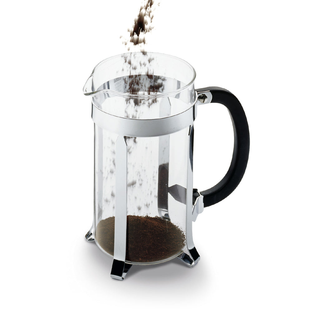 Cafetière Bodum - Caffettiera - Presse française avec couvercle en plastique 8 tasses - 1 litre