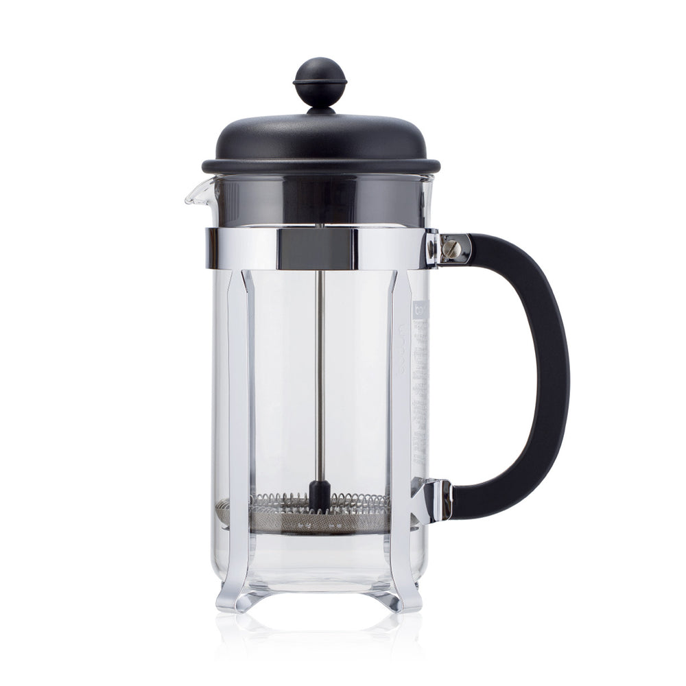 Cafetière Bodum - Caffettiera - Presse française avec couvercle en plastique 8 tasses - 1 litre