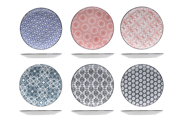 Ensemble d'assiettes Cosy & Trendy - Delirio - ø 19 cm - 6 pieces