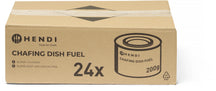 Set de pâte à brûler Hendi - Gel combustible - Chafing-dish - 200 g - 24 pièces