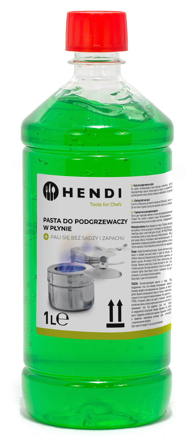 Pâte combustible Hendi - Gel combustible - Chafing Dish - 1 L