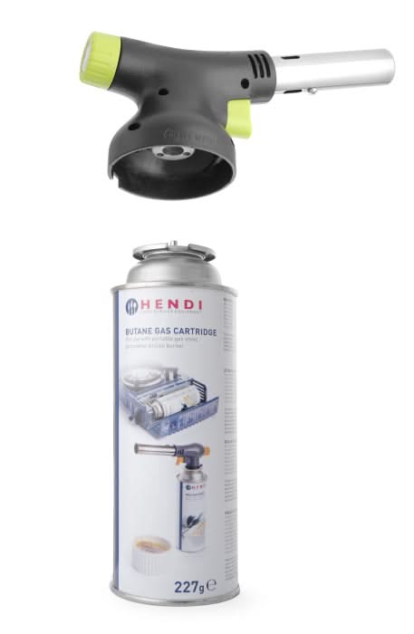 Set de recharges de gaz Hendi - Cartouche de gaz - Butane - 227 g - 4 pièces