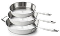 Ensemble de poêles Beka - en inox - Maestro 5-Ply - Ø 20, 24 & 28 cm - 3 pièces