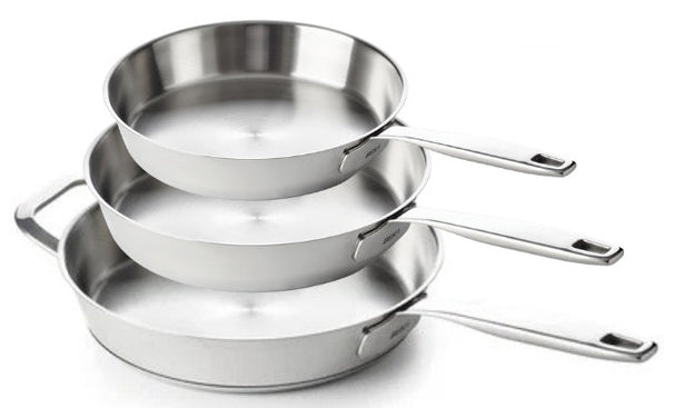 Ensemble de poêles Beka - en inox - Maestro 5-Ply - Ø 20, 24 & 28 cm - 3 pièces