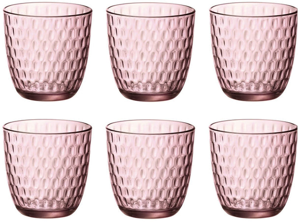 Ensemble de verres à eau Bormioli Rocco - Gobelet - Slot - 290 ml - 6 pièces