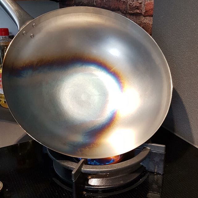 Culotter une poêle en acier au carbone