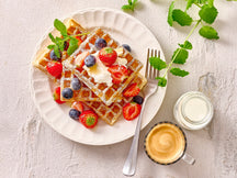 Gaufrier Fritel WaffleTastic - Gaufres en cœur - Revêtement antiadhésif en céramique - 1600 W - CW3668