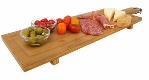 Planche de service Cookinglife - Planche à tapas - Organic Bamboe - 88 x 26 cm