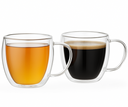 Set de verres à café Cookinglife - Verres double paroi - 280 ml - 2 pièces