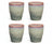 Ensemble de tasses à café Cosy & Trendy - Senseo - Trentino - 220 ml - 4 pièces