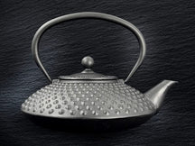 Théière Cookinglife Arare avec filtre inox - Fonte noire - 1.2 litre
