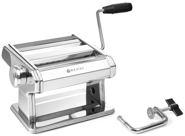 Machine a pâtes Hendi - A manivelle - Profi Line - Largeur 140 mm