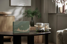 Calendrier de l'Avent WoodWick 12 Jours de Parfum - 12 Pièces - Bougie Parfumée en Verre - Mèche en Bois