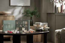 Calendrier de l'Avent WoodWick 12 Jours de Parfum - 12 Pièces - Bougie Parfumée en Verre - Mèche en Bois