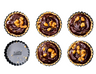 Set de moules Birkmann - Fond amovible - Premium Baking - ø10x2cm - 6 pièces