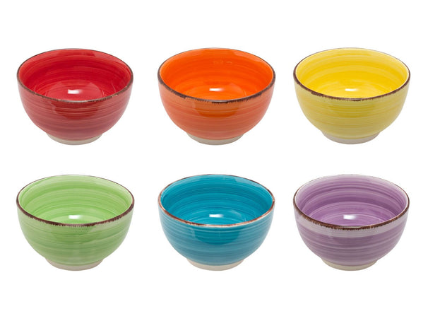 Set de bols Studio Tavola - Bols à soupe - Sunny Summer - Ø 14 cm - 6 pièces