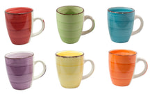 Set de mugs Studio Tavola - Mug à café - Sunny Summer - 350 ml - 6 pièces