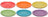 Set d'assiettes Studio Tavola - Sunny Summer - Ø26,5 cm - 6 pièces