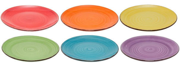 Set d'assiettes Studio Tavola - Sunny Summer - Ø26,5 cm - 6 pièces