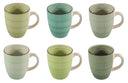 Set de mugs Cookinglife - Mugs a cafe - Delice Vert - 350 ml - 6 pièces