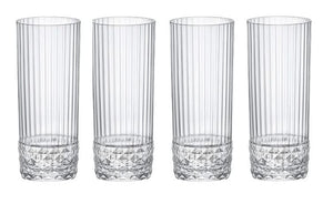 Set de verres Bormioli Rocco - Long drink - America 20s - 400 ml - 4 pièces