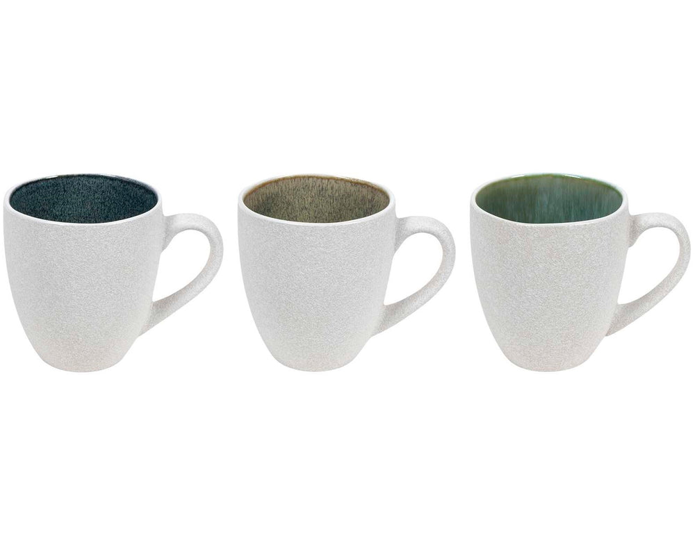 Ensemble de mugs Cookinglife - Mugs a café - Belize - 330 ml - 6 pièces