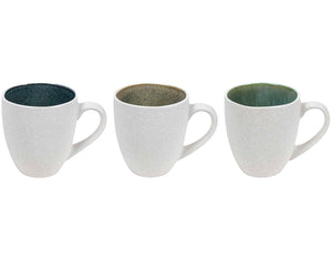 Ensemble de mugs Cookinglife - Mugs a café - Belize - 330 ml - 6 pièces